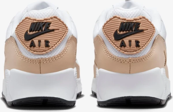 Кросівки жіночі Nike AIR MAX 90 біло-світло-коричневі FB2617-100
