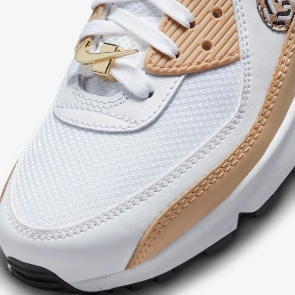 Кросівки жіночі Nike AIR MAX 90 біло-світло-коричневі FB2617-100
