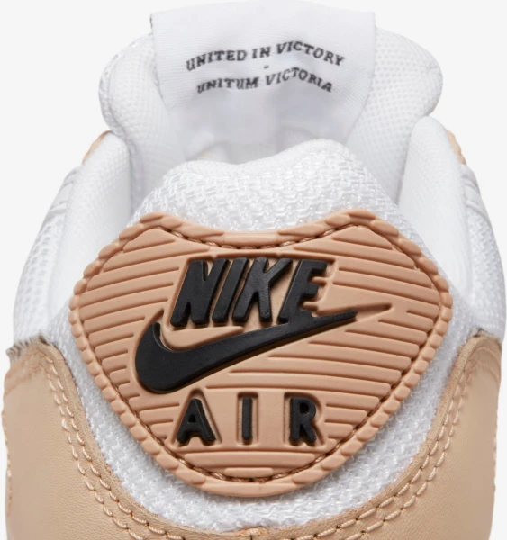 Кросівки жіночі Nike AIR MAX 90 біло-світло-коричневі FB2617-100