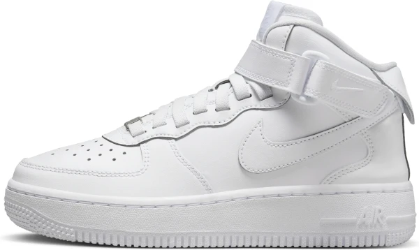 Кросівки підліткові Nike AIR FORCE 1 MID EASYON (GS) білі FN1193-111