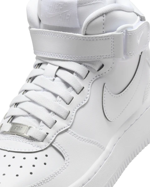 Кросівки підліткові Nike AIR FORCE 1 MID EASYON (GS) білі FN1193-111