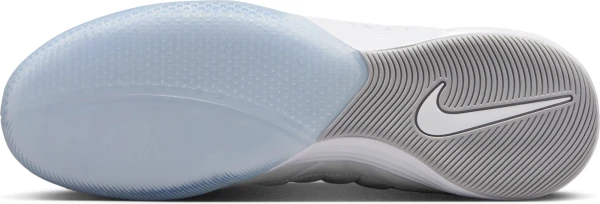 Футзалки (бампы) Nike LUNAR GATO II бело-серебряные 580456-105