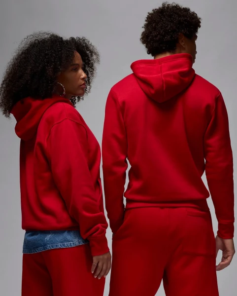 Худі Nike JORDAN BROOKLYN FLEECE PULLOVER HOODIE червоне FV7281-687