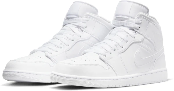 Кросівки Nike AIR JORDAN 1 MID білі 554724-136