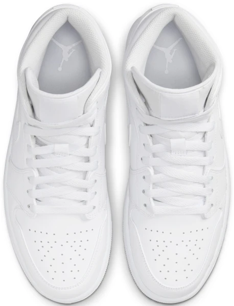 Кросівки Nike AIR JORDAN 1 MID білі 554724-136