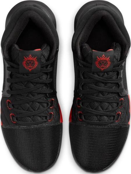 Кросівки баскетбольні Nike LEBRON WITNESS VIII чорно-червоні FB2239-005