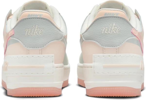 Кросівки жіночі Nike AIR FORCE 1 SHADOW бежево-сіро-світло-рожеві DZ1847-105