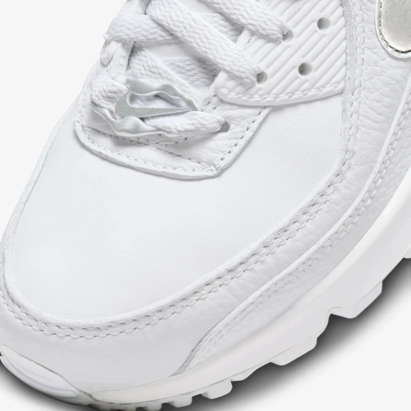 Кросівки жіночі Nike AIR MAX 90 біло-срібні FV0949-100