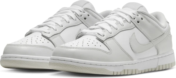 Кроссовки женские Nike DUNK LOW светло-серо-белые DD1503-103