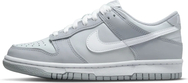 Кросівки підліткові Nike DUNK LOW (GS) сірі DH9765-001