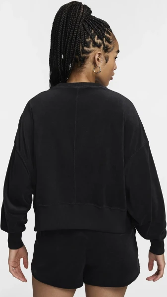 Світшот жіночий Nike NIKECOURT HERITAGE OVER-OVERSIZED чорний FQ2242-010