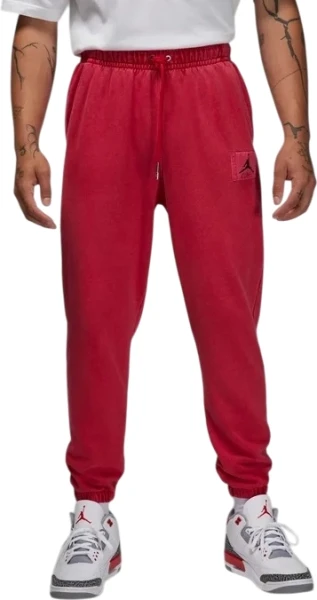 Спортивні штани Nike JORDAN ESSENTIALS STATEMENT WASH FLEECE червоні FB7298-619