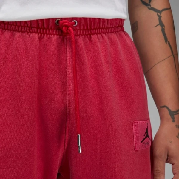 Спортивні штани Nike JORDAN ESSENTIALS STATEMENT WASH FLEECE червоні FB7298-619