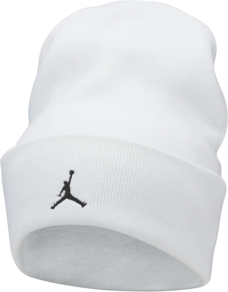 Шапка Nike JORDAN PEAK ESSENTIAL BEANIE белая FN4672-100