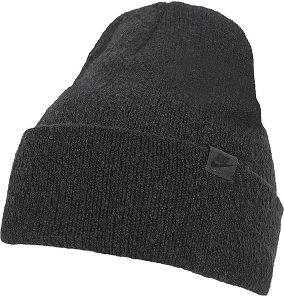 Шапка Nike PEAK BEANIE COZY темно-серая FZ2125-060