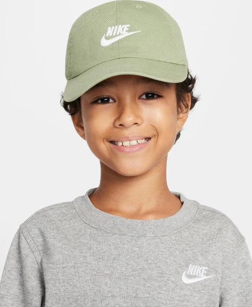 Кепка підліткова Nike K NK CLUB CAP US CB FUT WSH світло-зелена FB5063-386