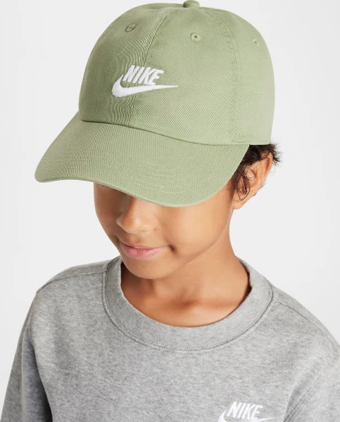 Кепка підліткова Nike K NK CLUB CAP US CB FUT WSH світло-зелена FB5063-386