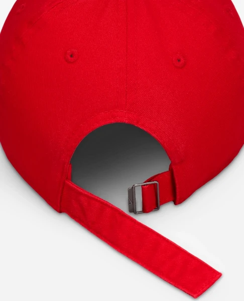Кепка підліткова Nike K NK CLUB CAP US CB FUT WSH червона FB5063-657