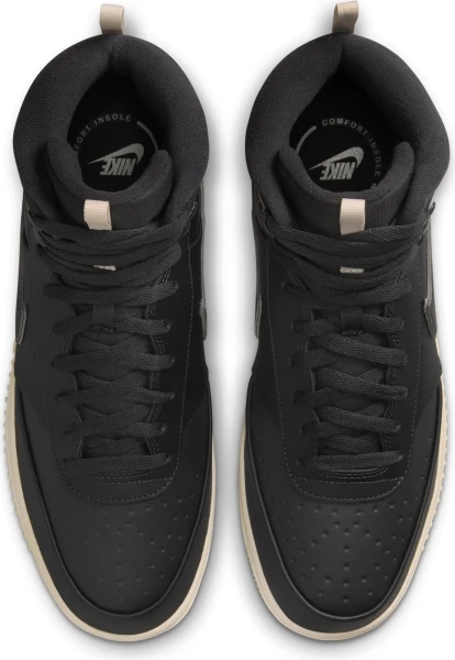 Кросівки Nike COURT VISION MID WNTR чорно-бежеві DR7882-003