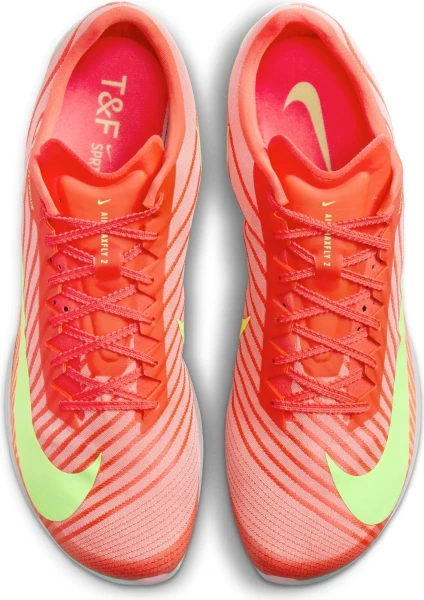 Кросівки бігові Nike MAXFLY 2 червоно-салатові FD8395-600