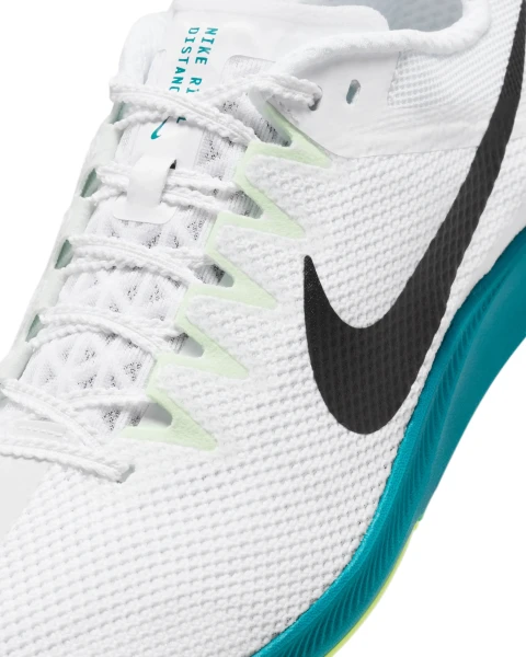 Кросівки бігові Nike ZOOM RIVAL DISTANCE біло-зелені FZ9653-102