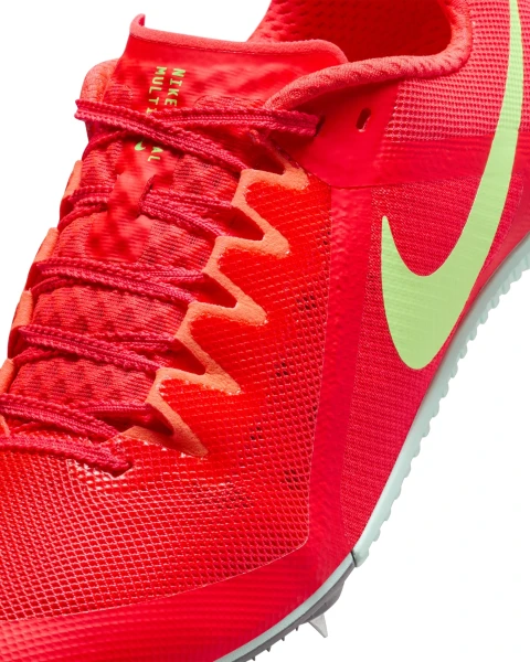 Кросівки бігові Nike ZOOM RIVAL MULTI червоно-салатові FZ9664-600