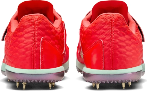 Кросівки для стрибків Nike ZOOM HIGH JUMP ELITE червоно-салатові FZ9636-600