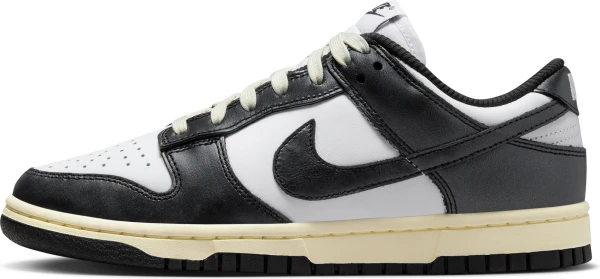 Кроссовки женские Nike DUNK LOW VINTAGE черно-белые FQ8899-100