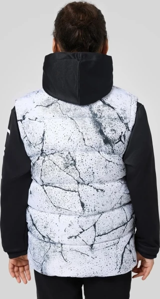 Куртка підліткова Nike JORDAN 2 FER біло-чорна 95D191-G0W