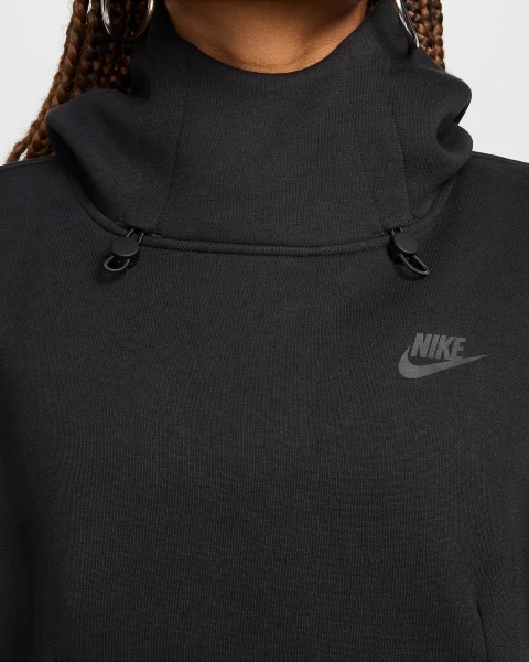Худі жіноче Nike SPORTSWEAR TECH FLEECE OVERSIZED HOODIE чорне FV6322-010