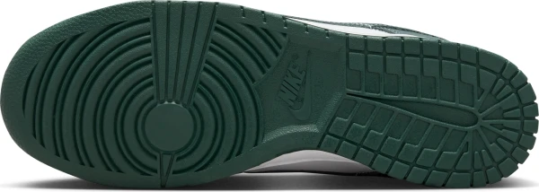 Кроссовки Nike DUNK LOW RETRO темно-зелено-белые DV0833-111