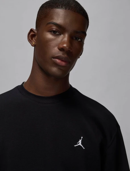 Світшот Nike JORDAN BROOKLYN FLEECE CREW-NECK чорний FV7293-010