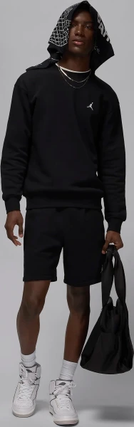 Світшот Nike JORDAN BROOKLYN FLEECE CREW-NECK чорний FV7293-010