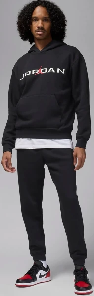 Спортивні штани Nike JORDAN ESSENTIALS FLEECE JOGGERS чорні HQ4645-010