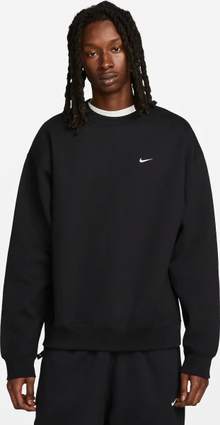 Світшот Nike SOLO SWOOSH FLEECE CREW чорний DX1361-010