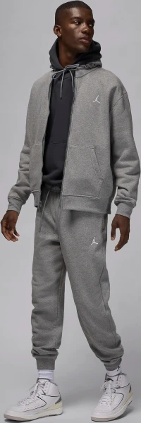 Спортивные штаны Nike JORDAN BROOKLYN FLEECE серые FV7277-091