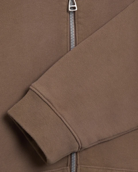 Толстовка Nike AIR JORDAN X TRAVIS SCOTT FULL-ZIP HOODIE 'PALOMINO' коричнева DZ5500-275