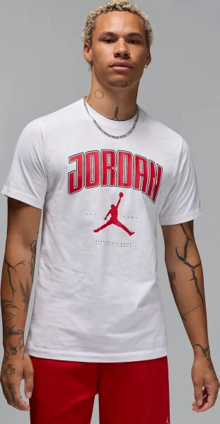 Футболка Nike JORDAN CITY 88 SS CREW біла червона HQ0009-100