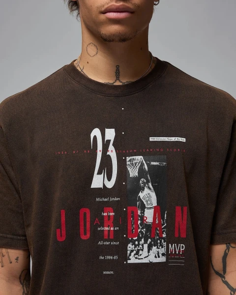 Футболка Nike JORDAN REISSUE GX SS CREW черная HJ2356-010