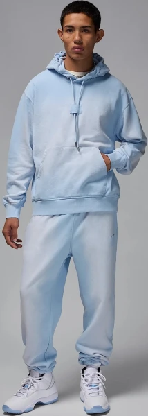 Худи Nike JORDAN FLIGHT FLEECE WASH голубое FV7249-407