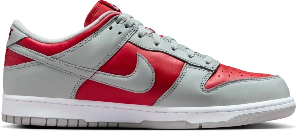Кроссовки Nike DUNK LOW красно-серые FQ6965-600