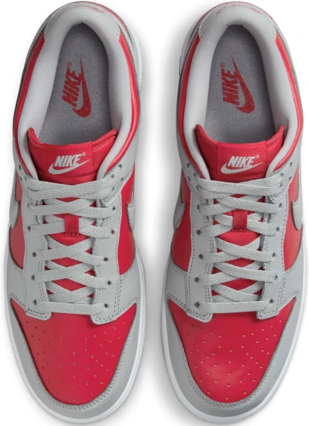 Кроссовки Nike DUNK LOW красно-серые FQ6965-600
