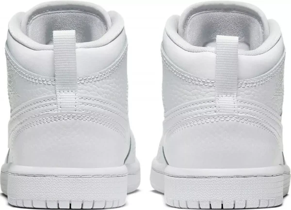 Кроссовки детские Nike AIR JORDAN 1 MID (PS) белые 640734-130