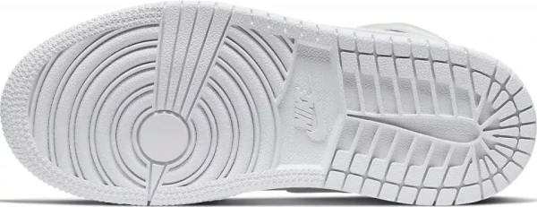 Кроссовки детские Nike AIR JORDAN 1 MID (PS) белые 640734-130