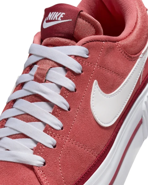 Кеди жіночі Nike COURT LEGACY LIFT світло-червоні FJ1986-600
