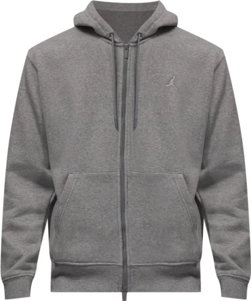 Толстовка Nike JORDAN BROOKLYN FLEECE FULL-ZIP HOODIE серая FV7289-091