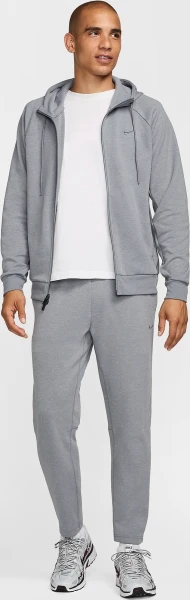 Толстовка Nike PRIMARY FLEECE DRI-FIT UV FULL-ZIP PERFORMANCE HOODIE серая FZ0967-065