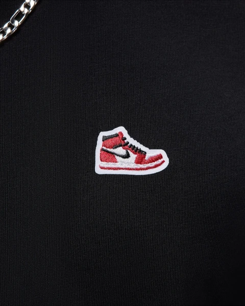 Футболка Nike AJ1 BRAND SNEAKER PATCH черная HJ2326-010