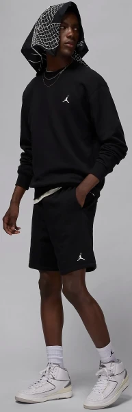 Шорти Nike JORDAN BROOKLYN BROOKLYN FLEECE SHORTS чорні FV7285-010