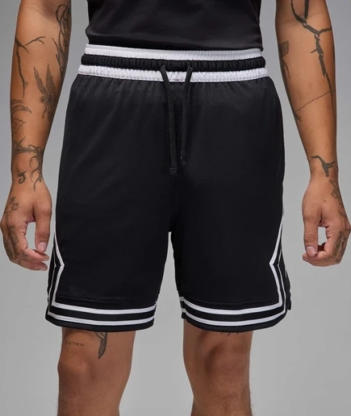 Шорти баскетбольні Nike JORDAN DRI-FIT MESH DIAMOND SHORTS чорні HF9910-010